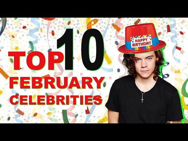 Top Ten Now And Then - February Birthdays Hr1Seg1