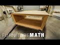 Making Non-90 Degree Miter Joints - How to calculate and cut them - Furniture Math