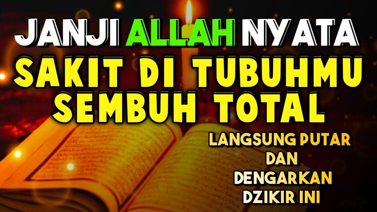 🟡 ALHAMDULILLAH, HANCUR SEGALA PENY4KIT‼️, ZIKIR PENYEMBUH SEGALA PENYAKIT, RUQYAH PENYEMBUH,