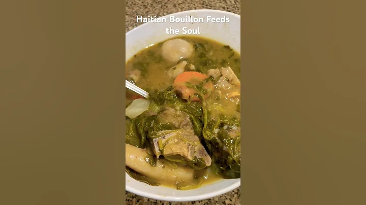 Haitian Bouillon Feeds The Soul #haitianfood #bouillon #haitiancuisine #food #subscribe