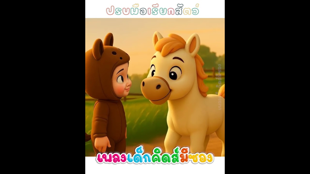 หากว่าเรากำลังสบาย จงปรบมือพลัน เรียนรู้สัตว์