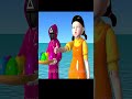 Scary Teacher 3D Nick and Tani with Neighbor and Huggy Wuggy Join Squid Game Challenge #shorts
