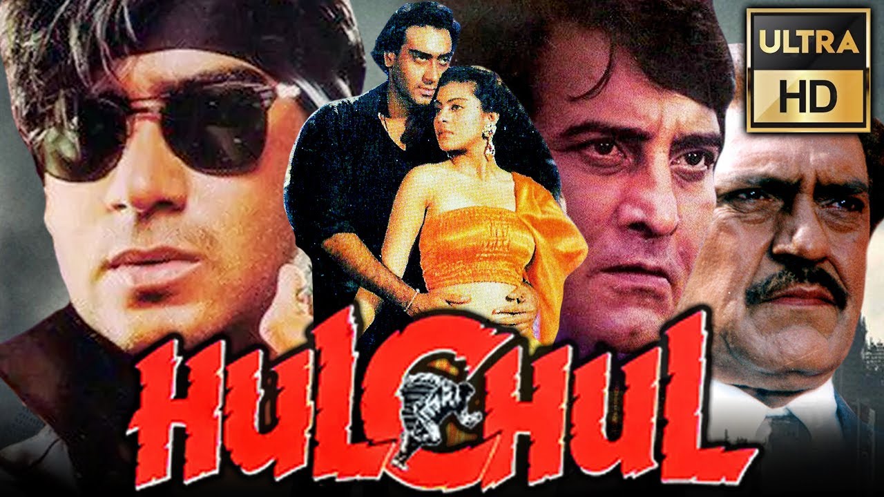 Hulchul Ultra HD Bollywood Hindi Movie  Vinod Khanna Ajay Devgan Kajol   1995