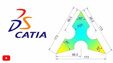 Master this CATIA V5 2D Sketcher Exercise in Minutes!