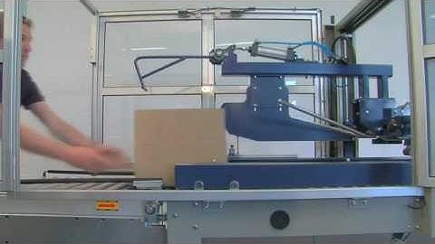 Carton sealer with Auto flap folder