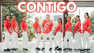 Contigo (NF Remix) - Karol G, Tiesto | Dance Fitness | Zumba | Retro Angels by Zin Armi