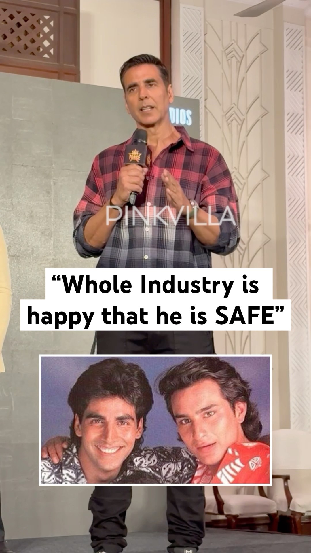 Akshay Kumar’s EMOTIONAL reaction on Saif Ali Khan’s incident | #shorts #bollywood