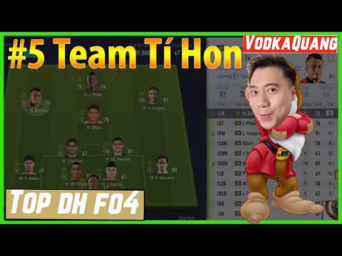 TOP ĐỘI HÌNH FO4 #5 | DÀN CẦU THỦ " TÍ HON 1M50 " CỰC HÀI HƯỚC TRONG FIFA ONLINE 4