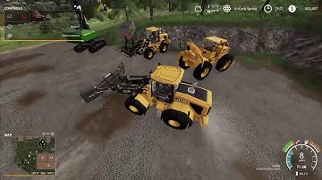 joe plowman logging farm simulator 19 cutting trees