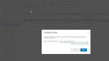 NSX-T Demo: Apply a NSX-T Transport Node Profile To a Cluster