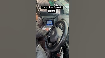 Car km meter back very easily scam | Motors talks #shorts #shortvideo