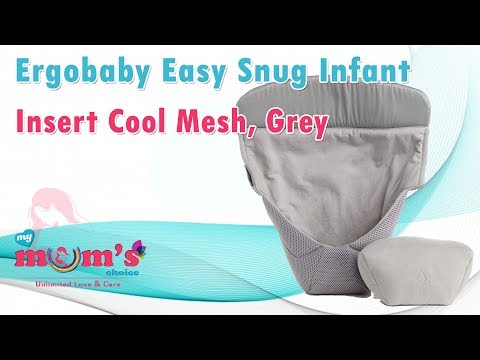 easy snug infant insert cool air mesh grey