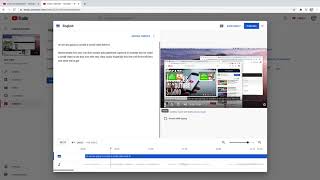 How to edit auto generated YouTube captions