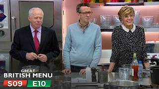 D-Day Veteran Gives Out His First Perfect 10 Score | Great British Menu Season 9 Episode 10 Eagle Diner Menu Warminster