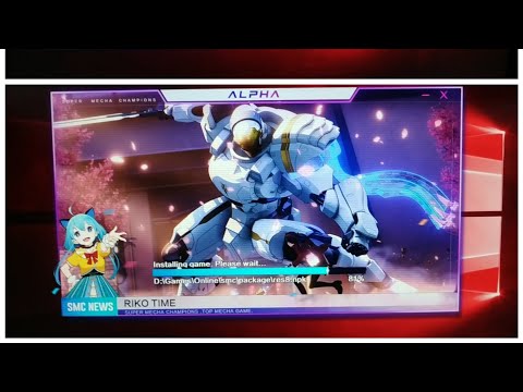 How to download/extract/install/make an account to login Super Mecha Champions PC version