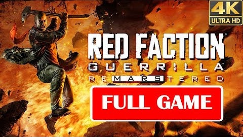 Red Faction Guerrilla Re-Mars-tered Edition | Full Game | No Commentary | 4K Ultra HD 60FPS