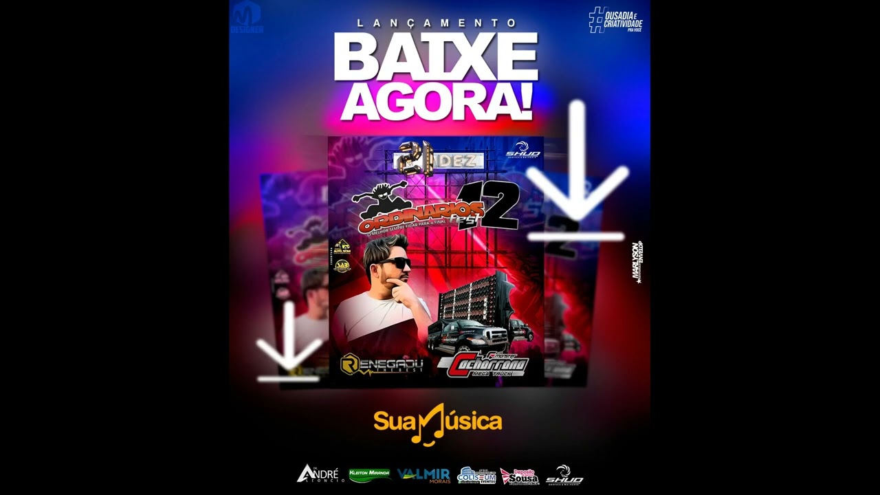 CD ORDINARIOS FEST 12   DJ RENEGADU TBT