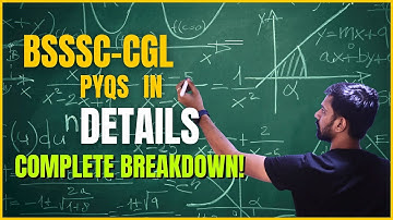 BSSSC CGL Math PYQ 2015 | Complete Solution | ‪@CrackPath‬
