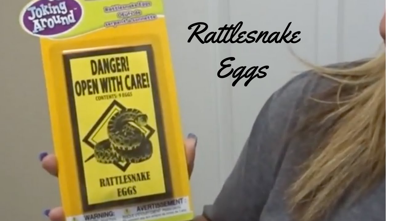 Rattlesnake Eggs Trick Toy. YouTube