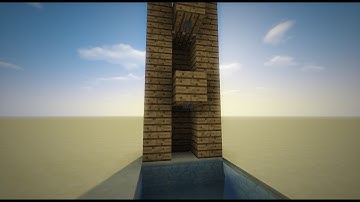 Minecraft Super Simple Piston Elevator Tutorial 1.9.2 + (SMP Friendly)