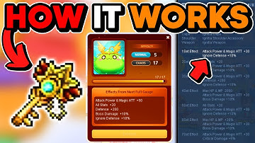 MapleStory Item Burning Ignitia Set Effect Guide