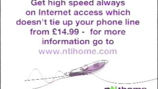 Hard Drive Oddities #4 - Broadband Internet from NTL advert, 2001