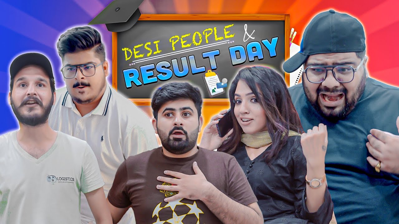 Desi People  Result Day  Unique MicroFilms  Comedy Skit  UMF  Result 2023