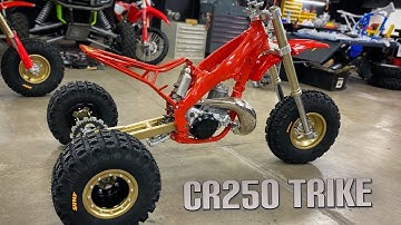 ATC250R - MODERN CR250 TRIKE Build Assembly part 1