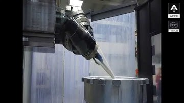 MACHINING HYDRAULIC KAPLAN TURBINE ON ZAYER "XIOS G" MACHINE