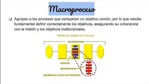 Macro procesos