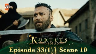 Kurulus Osman Urdu | Season 2 Episode 33 I Part 1 I Scene 10 | Nikola aur Flatyos ab kya karenge?
