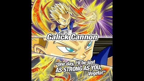 Dokkan Battle | Super Saiyan Cabba Super Attack (Galick Cannon)