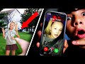 CALLING THE REAL JOJO SIWA!! (SHE BROKE INTO MY HOUSE)