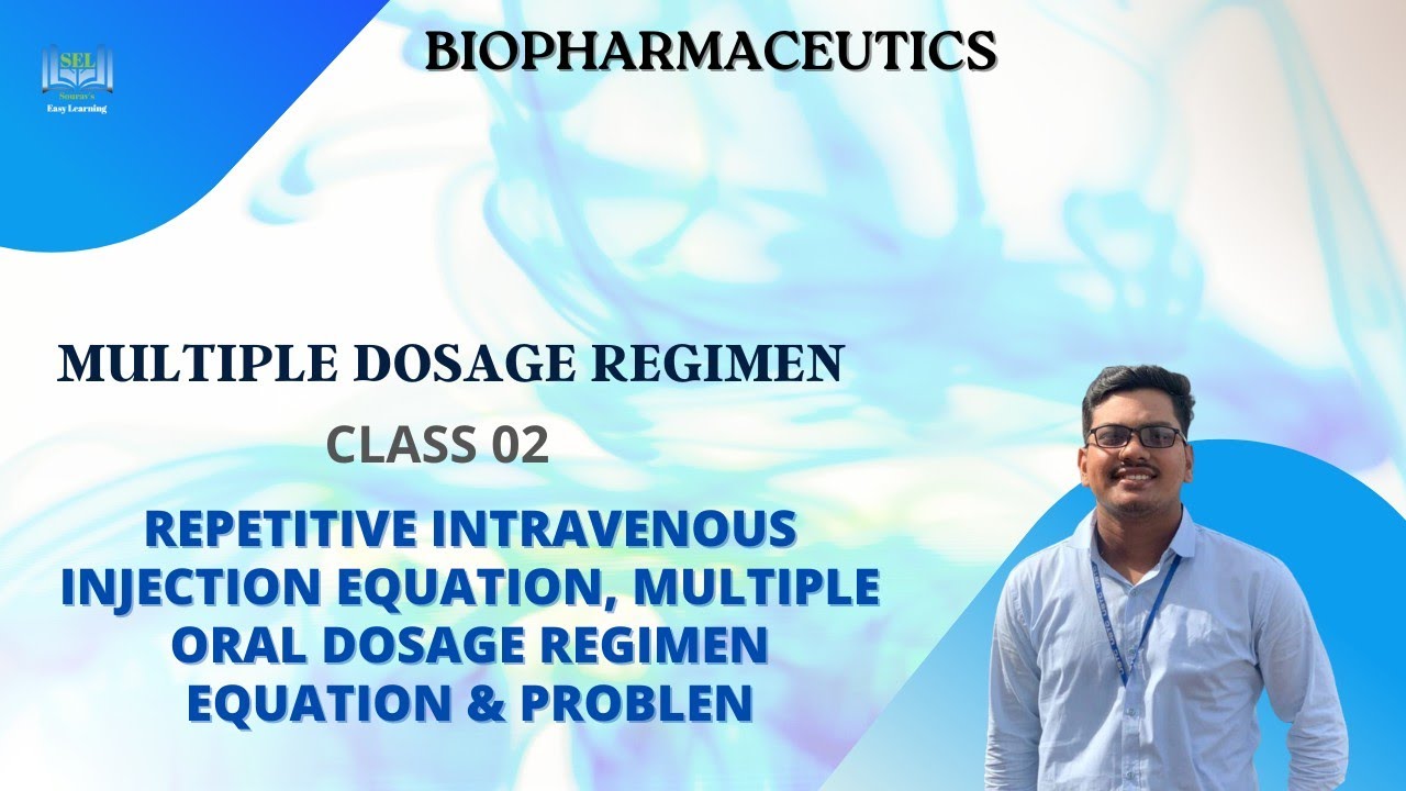 Repetal Injection Repetitive intravenous injection equation, multiple oral dosage regimen ...