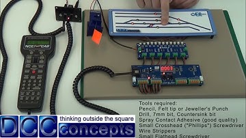 DCCconcepts - Creating a Control Panel using Alpha Switch D (Part 2)