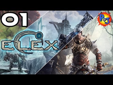 Let's Play Elex | PS4 Playthrough Gameplay | Part 1 World's Gone Down the Goliet (P+J)