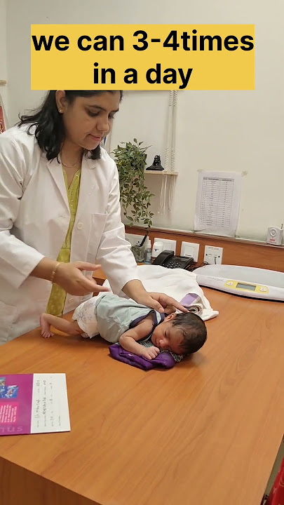 Tummy Time in Babies #shorts #youtubeshorts #newbornbaby
