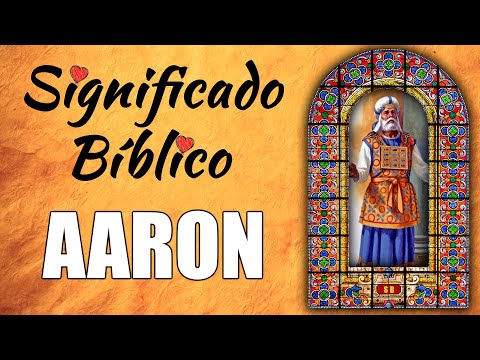 Vídeo: Quin és el nombre d'Aaron?