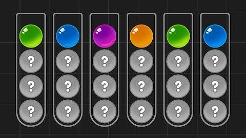 Ball Sort Puzzle - Color Game Level 167 Solution
