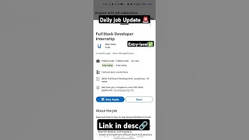 Full Stack Developer #fullstackdeveloperjobs #jobs #internships #fullstack