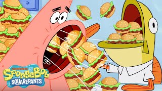patrick vs 1000 krabby patties ultimate eating contest atspongebobofficial