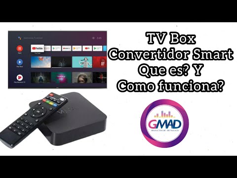 Como conectar Convertidor TV BOX. como Convertir un televisor normal a Smart  tv. convertidor Smart 