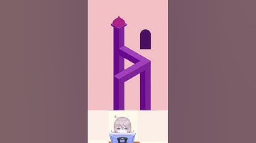 Drawing Timelapse - Monument Valley Inspired || Queen X Space (ProCreate) #vtuber #shorts