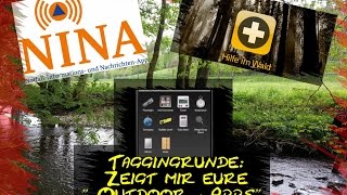 Taggingrunde:  Zeigt mir eure "Outdoor Apps" 📱