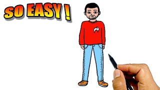 how to draw a person for beginners in tamil easy version simple drawings for beginners