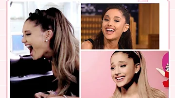Ariana Grande laughing compilation