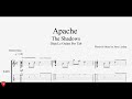 Apache with guitar free tabs tutorial
