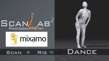 3D Scan (Scanlab Photogrammetry) + Mixamo = Dance