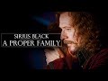 (HP) Sirius Black - A Proper Family