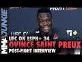 UFC on ESPN+ 34: Ovince Saint Preux post-fight interview